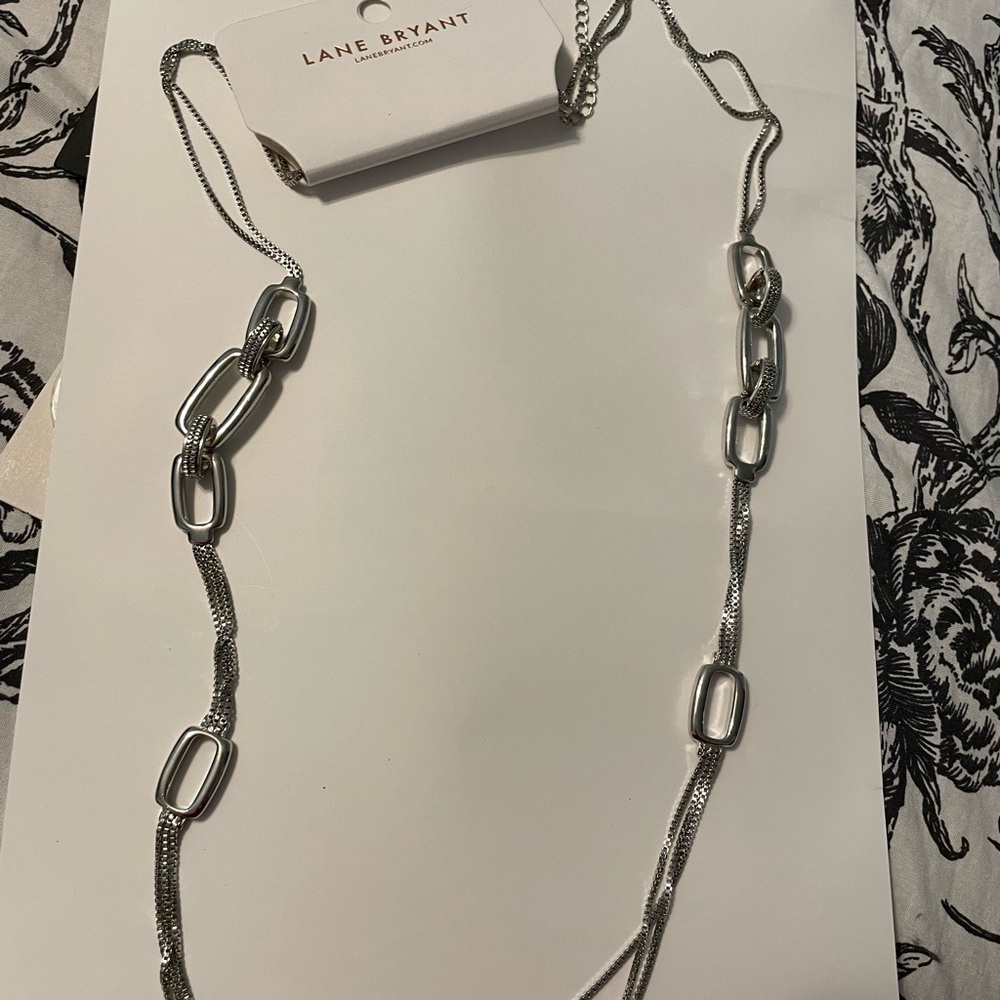 Long Lane Bryant Silver Necklace